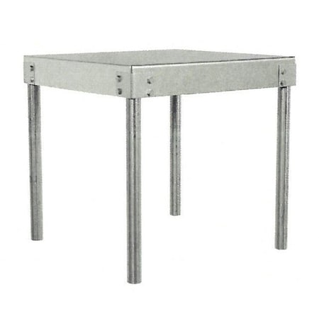 Jones Stephens 30 in. Galvanized Water Heater Stand, Square J36209